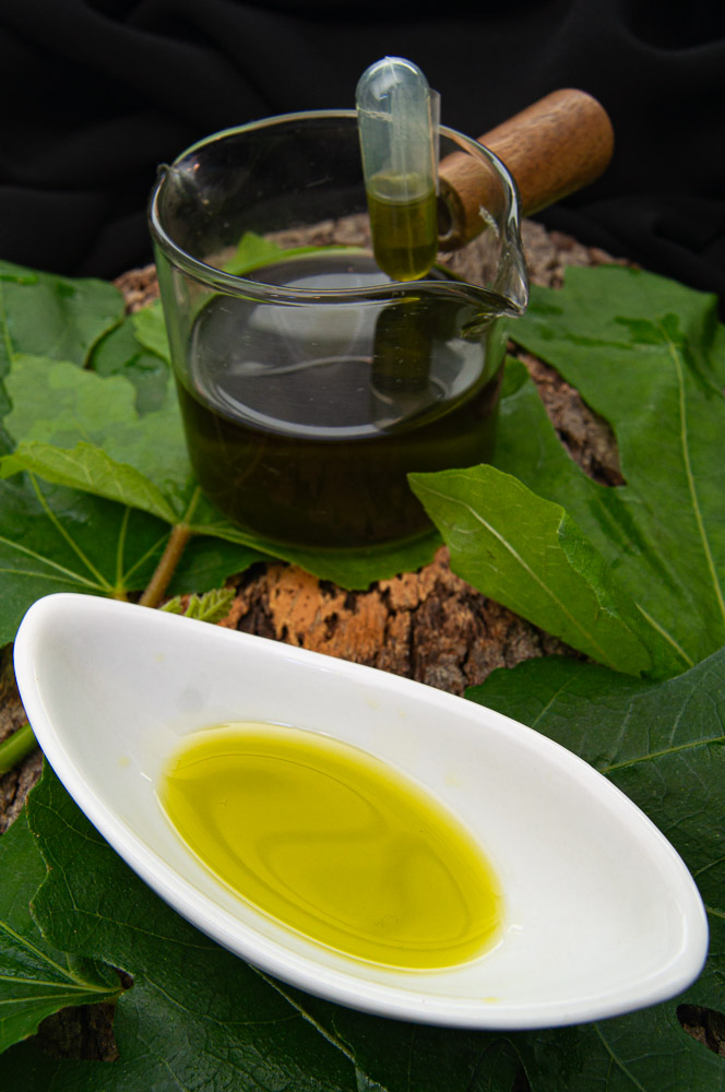 Aceite de hojas de higuera.
