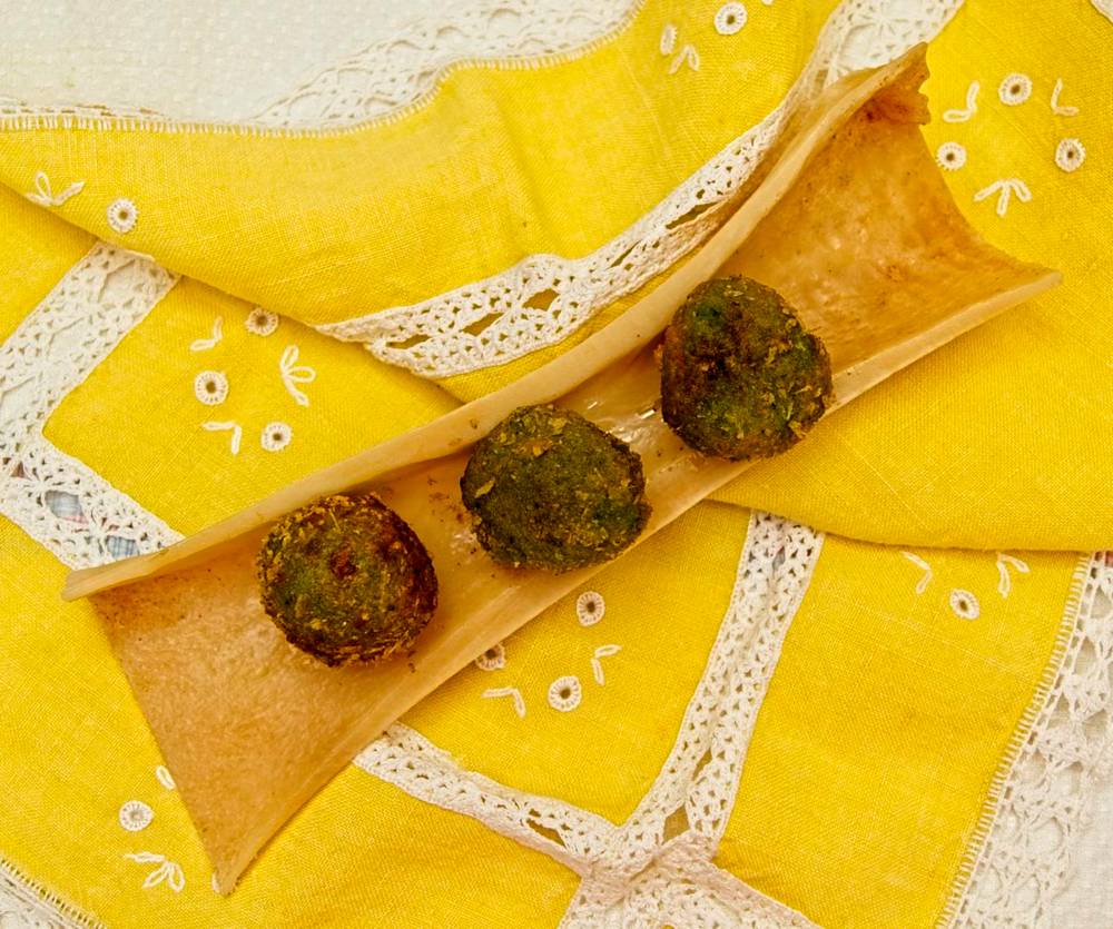 Croquetas de espinacas y queso