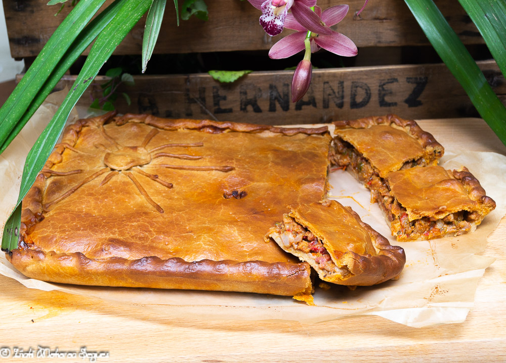 Empanada de lomo (Thermomix)