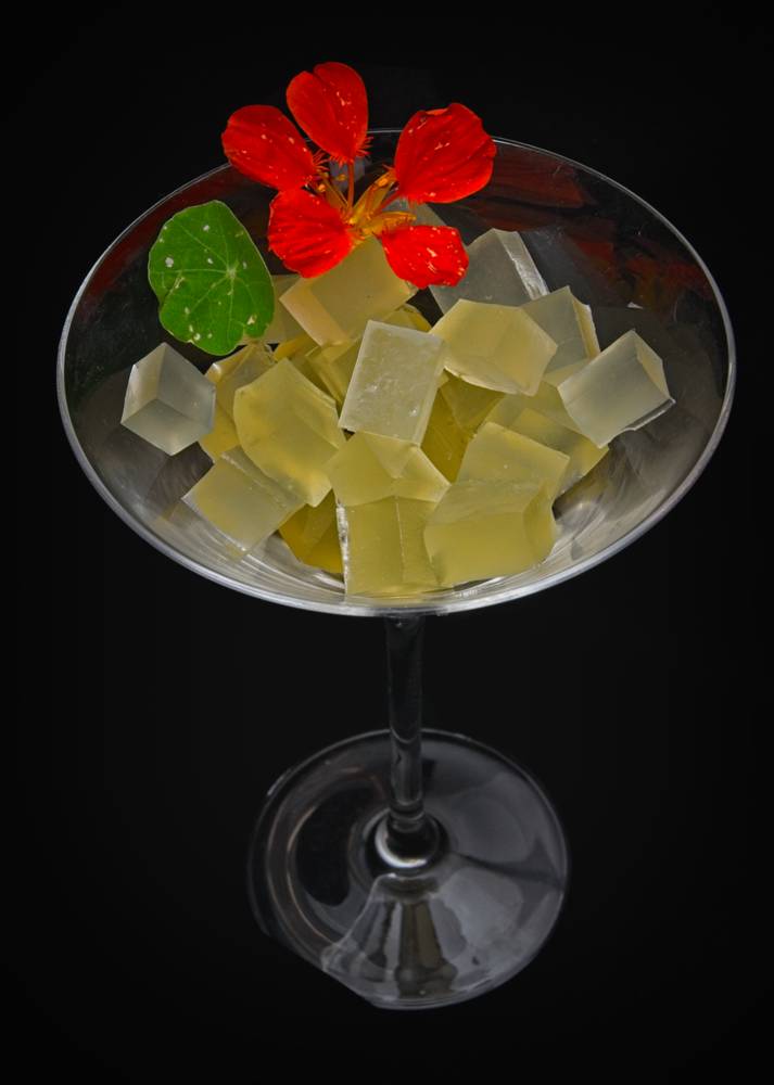 Gominolas de jengibre.