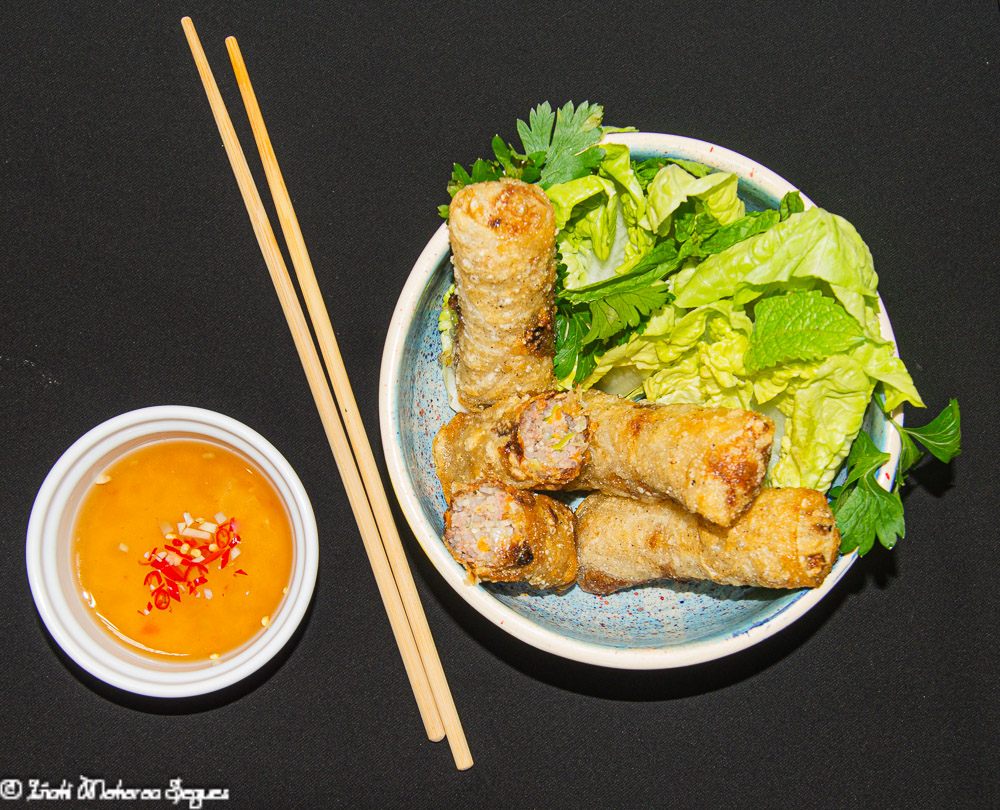 Rollitos vietnamitas fritos